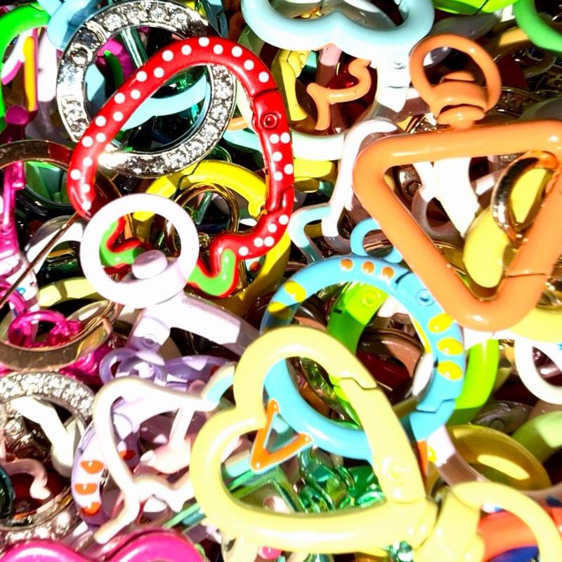 Key Difference | Maker’s Workshop | Colorful Metal Key Rings, Clips & DIY Hardware