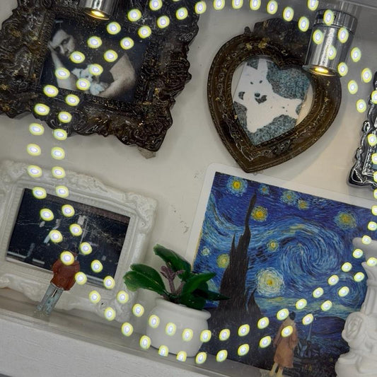 This Is Us | West Bourbon Conservatory Miniature Museum Kit | Shadowbox Craft Kit