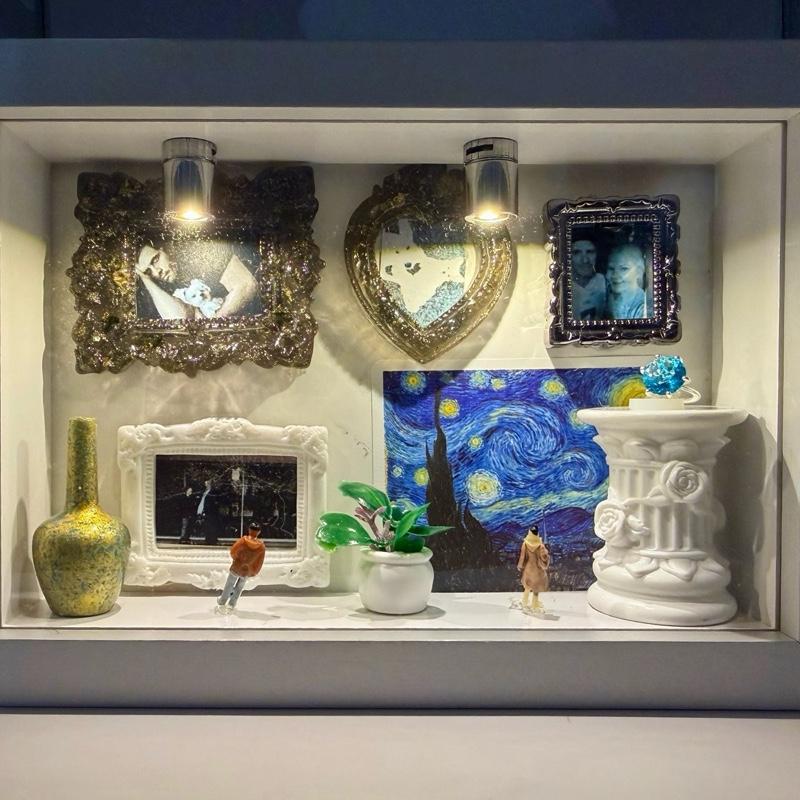 This Is Us | West Bourbon Conservatory Miniature Museum Kit | Shadowbox Craft Kit