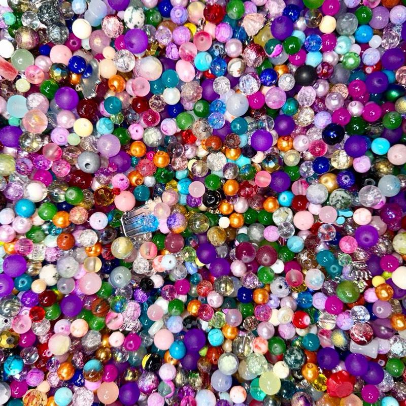 The Everlasting Collection | Glass Gallery | Premium Assorted Glass Bead Mix for Jewelry, Pens & DIY
