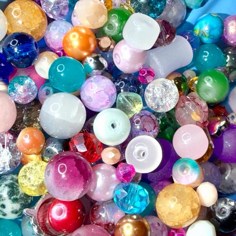 The Everlasting Collection | Glass Gallery | Premium Assorted Glass Bead Mix for Jewelry, Pens & DIY