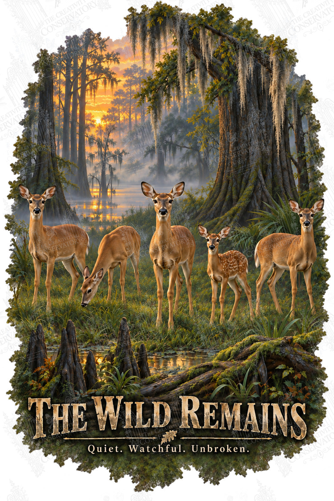 The Wild Remains artwork with Wondergate watermark; faint diagonal Wondergate watermark across the entire image