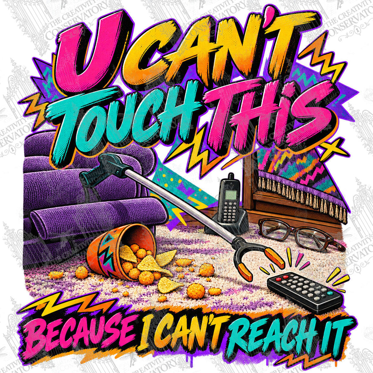 U Can’t Touch This—Because I Can’t Reach It artwork with Wondergate watermark; visible repeating Wondergate watermark across the entire photograph