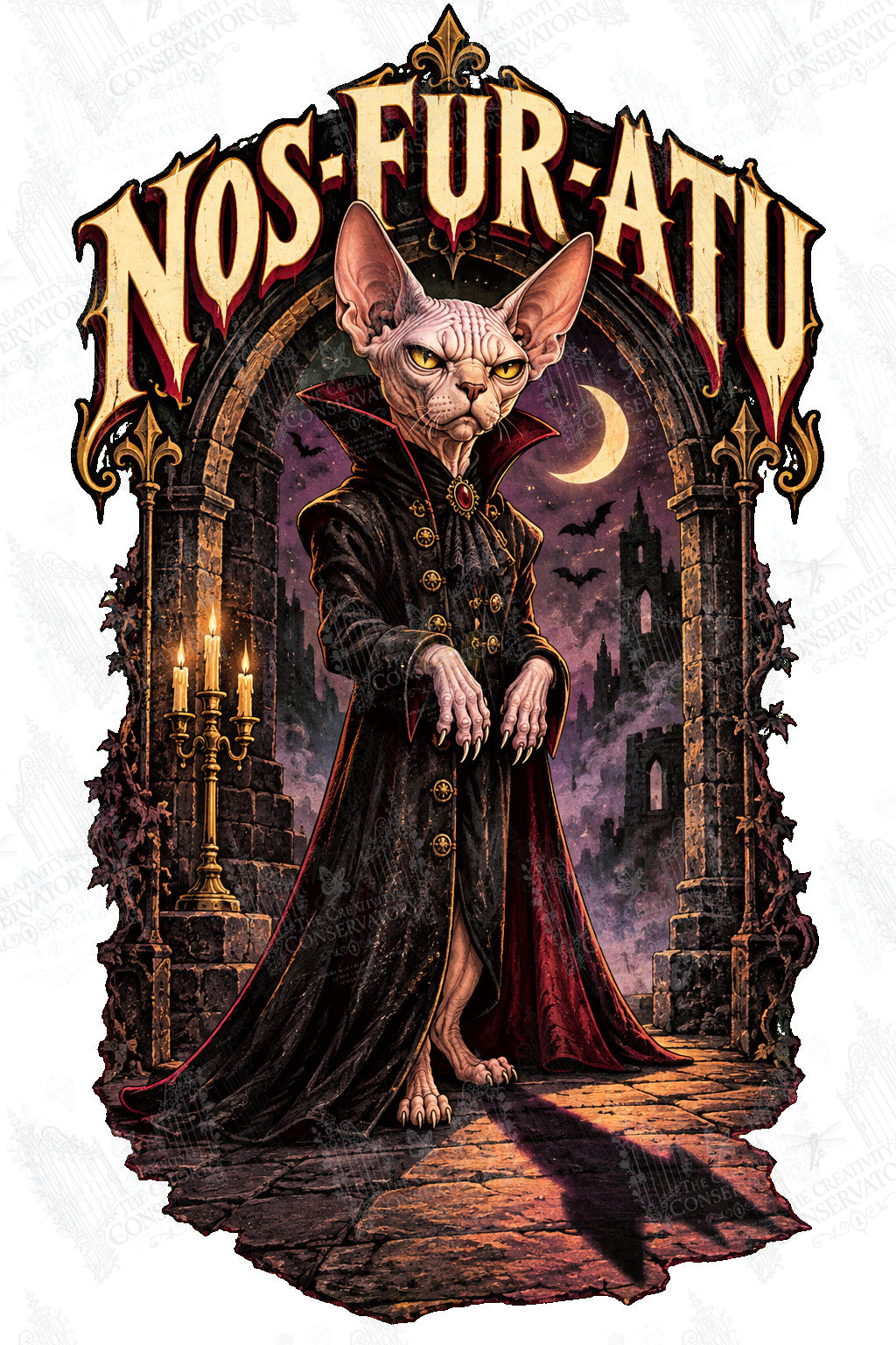 Nos-fur-atu artwork with Wondergate watermark; faint diagonal Wondergate watermark across the entire image
